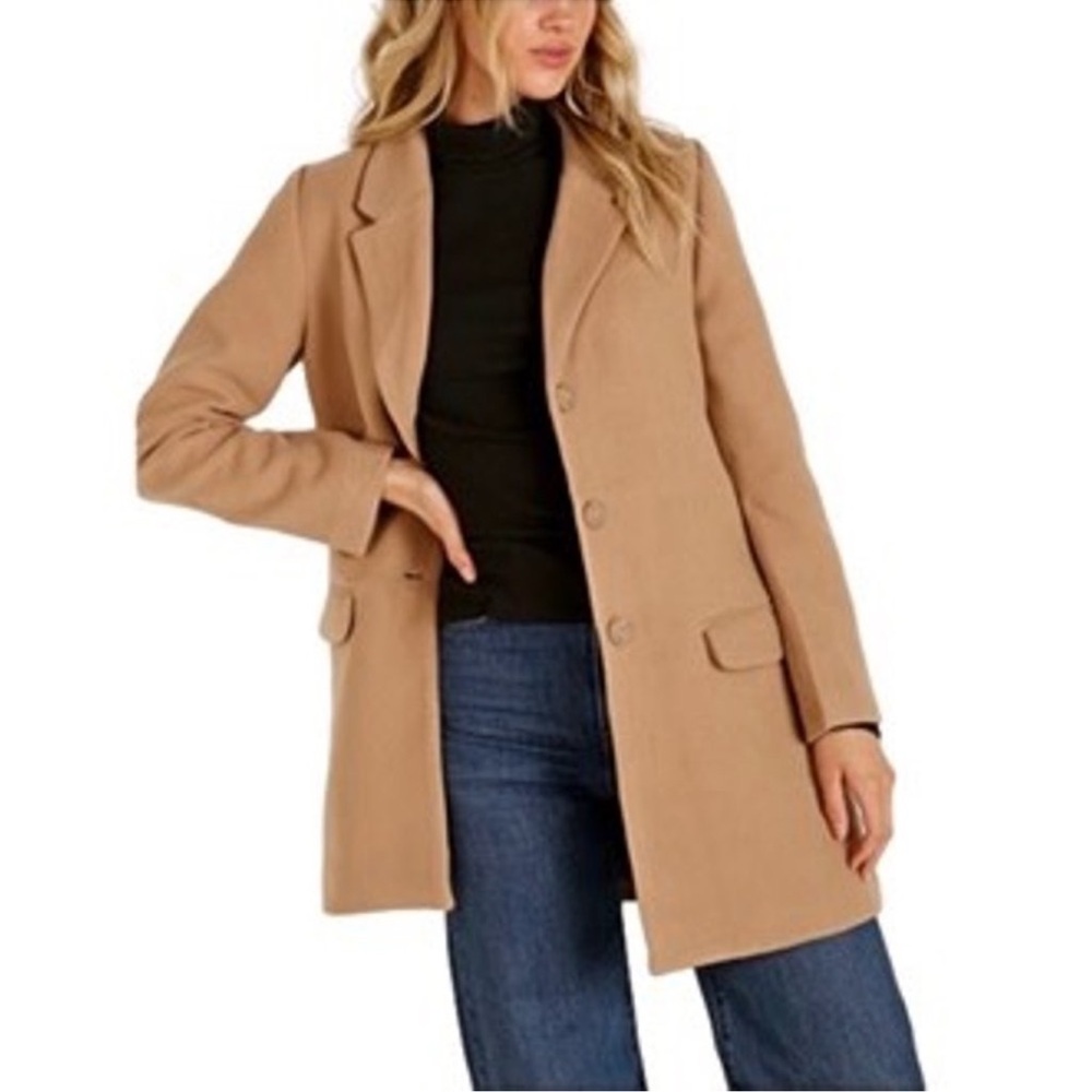 BB Dakota Camel Pea Coat